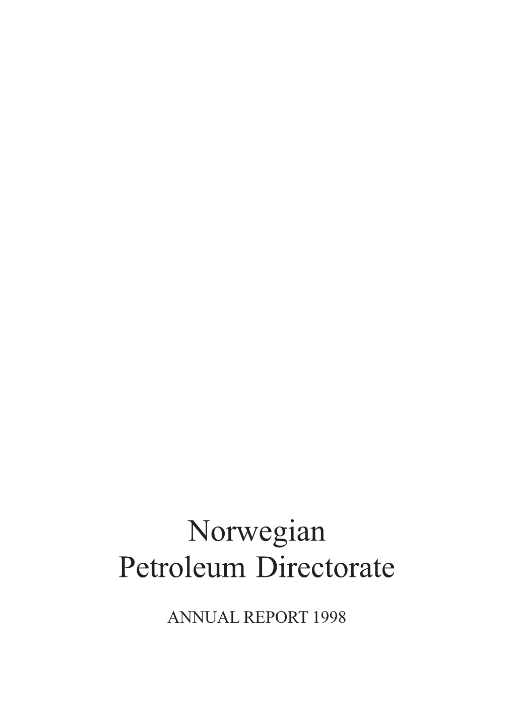 Norwegian Petroleum Directorate