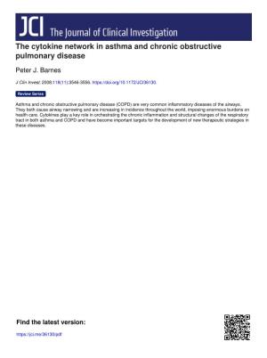 The Cytokine Network in Asthma and Chronic Obstructive Pulmonary Disease