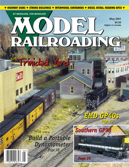 2001 Model Railroading