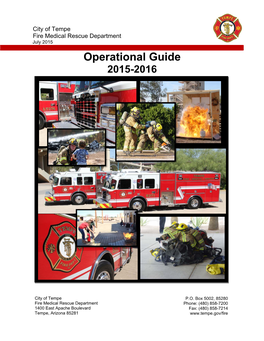 Operational Guide 2015-2016