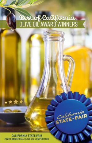 Olive Oil Award Winners