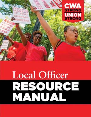 Local Officers' Resource Manual