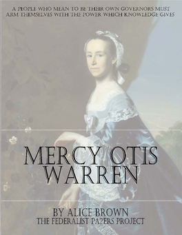 The-Life-Of-Mercy-Otis-Warren