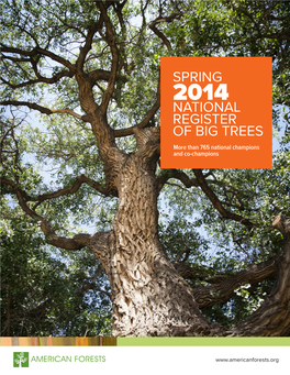 National Register of Big Trees Spring