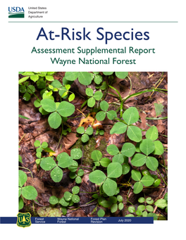 At-Risk Species Supplemental Report