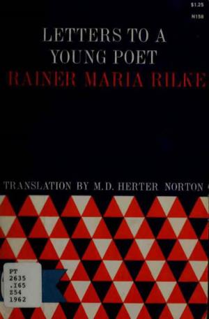 Rilke, Rainer Maria Letters to a Young Poet