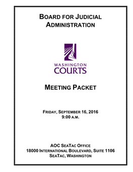 Board for Judicial Administration Meeting Minutes August 19, 2016 Page 2 of 5