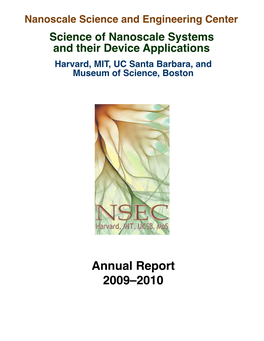 NSEC 2009-2010 Annual Report