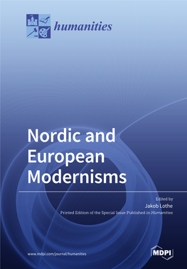 Nordic and European Modernisms • Jakob Lothe