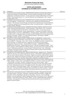 Hôtel Des Ventes Du Tarn Commissaire-Priseur Judiciaire Et Habilité