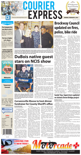 Dubois Native Guest Stars on NCIS Show