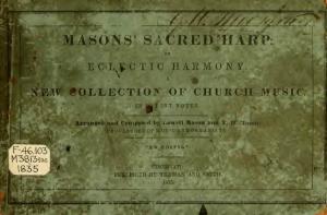 Mason's Sacred Harp" May Be Justly Entitled " the Beauties of Vntsic.'''' Hal^'Del, Ai\I> HAY]I>R¥ Colliectiorv of Church Music