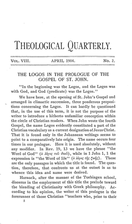 Ti-Ieological Quarterly