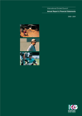 ICC Annual Report 2000-01