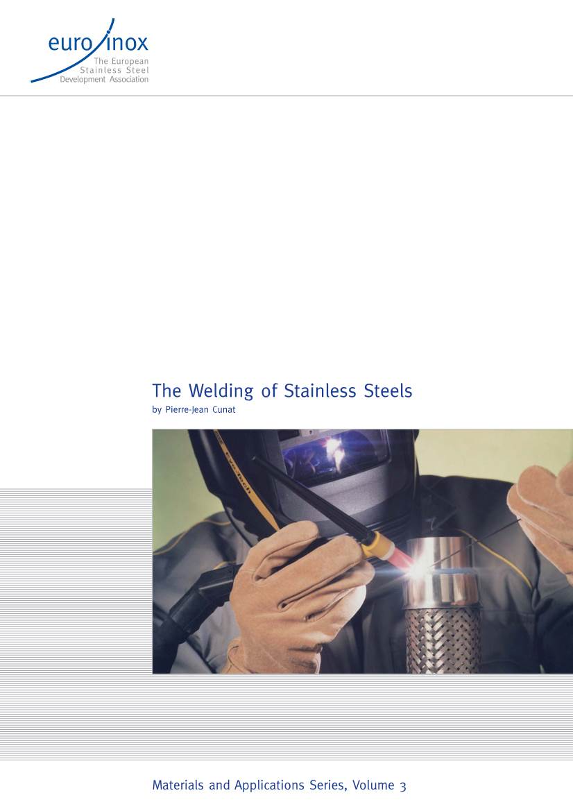 The Welding of Stainless Steels by Pierre-Jean Cunat