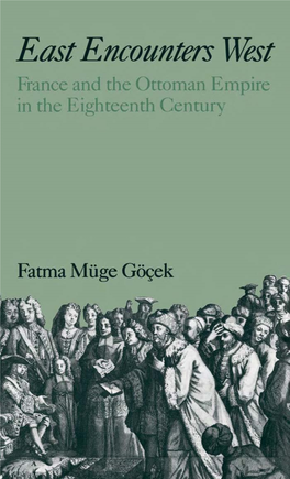 France and the Ottoman Empire in the Eighteenth Century
