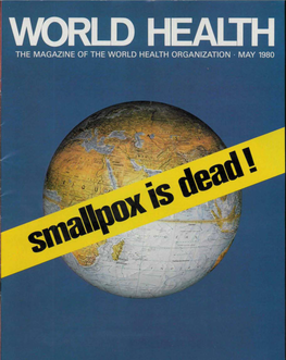 Smallpox Is Dead I Cover Design a Victory for All Mankind by Peter Davtes