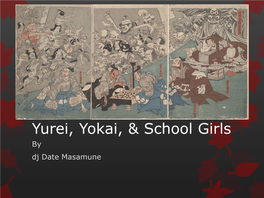 AUSA2015 Yurei, Yokai, & School Girls
