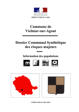 Commune De Vielmur-Sur-Agout Dossier Communal Synthétique Des Risques Majeurs