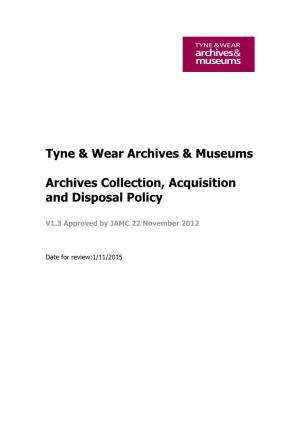 Tyne & Wear Archives Service