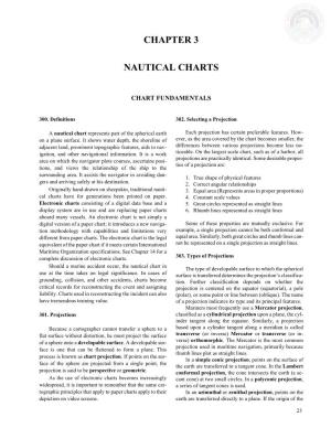 Chapter 3 Nautical Charts