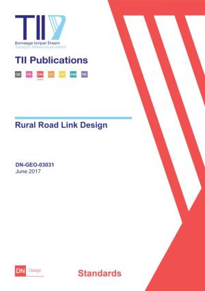 DN-GEO-03031 June 2017 TRANSPORT INFRASTRUCTURE IRELAND (TII) PUBLICATIONS