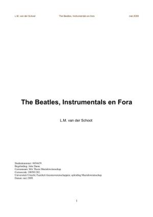 The Beatles, Instrumentals En Fora Mei 2009