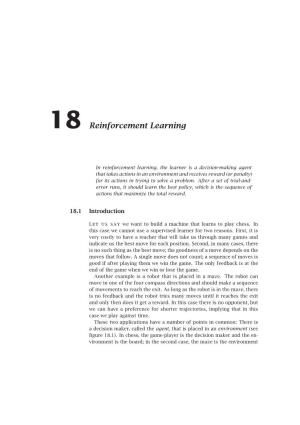 18 Reinforcement Learning