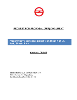 Rfp) Document