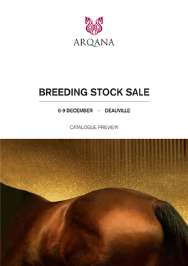 Breeding Stock Sale