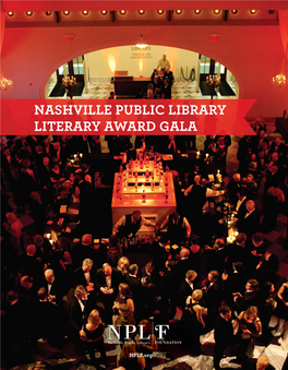 Literary Award Gala