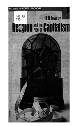 Religion and the Rise of Capitalism by R.H. Tawney