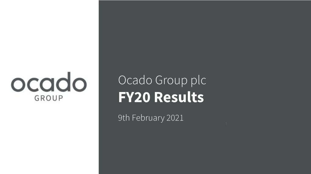 FY20 Results