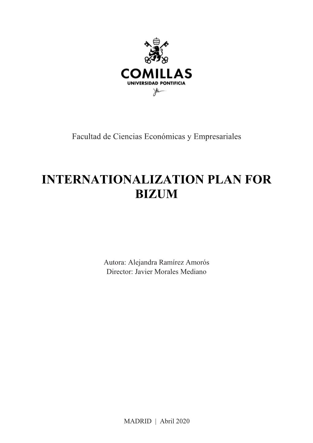 Internationalization Plan for Bizum