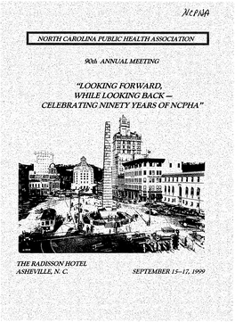 1999 Ninetieth Annual Conference Program