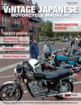 DESTINATION EUSTIS WHAT’S INSIDE: the National Motorcycle Museum