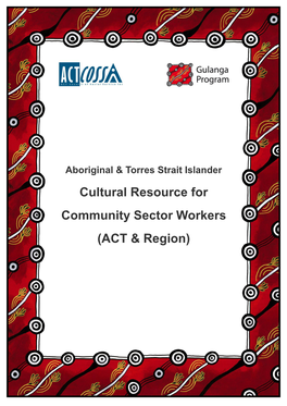 Aboriginal & Torres Strait Islander Cultural Resource For