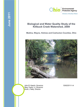 Killbuck Creek Watershed, 2009