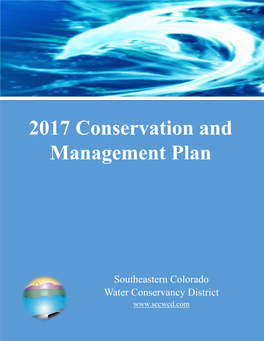 2017 Conservation and Management Plan