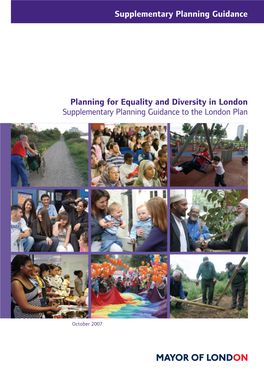 Planning for Equality and Diversity in London