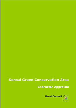 Kensal Green Conservation Area Character Appraisal/Management Plan