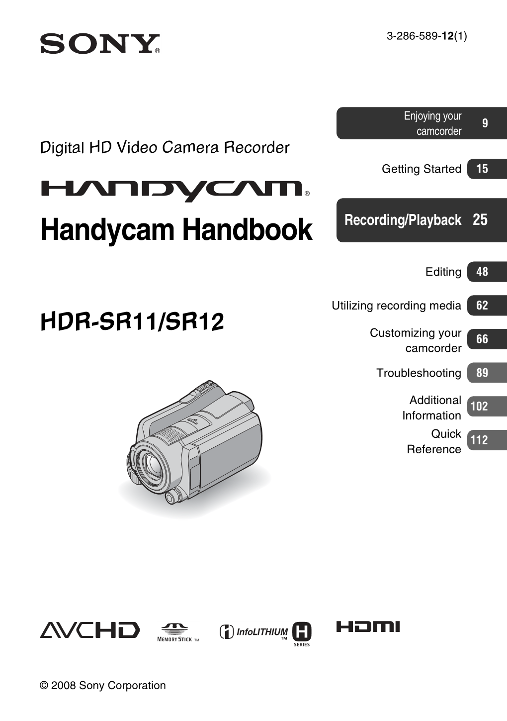 Handycam Handbook Recording/Playback 25