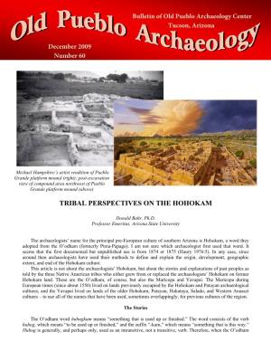 Tribal Perspectives on the Hohokam