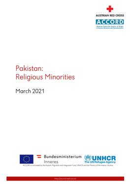 Pakistan Religious Minorities