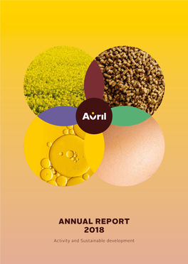 ANNUAL REPORT  Activity and Sustainable Development FOREWORD