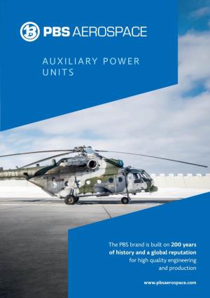 Download the Pbs Auxiliary Power Units Brochure