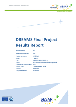 D2.2 DREAMS Final Project Results Report