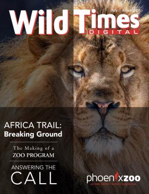 AFRICA TRAIL: Breaking Ground
