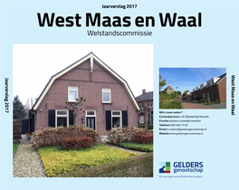 Gemeente West Maas En Waal Eveneens Te Verduurzamen