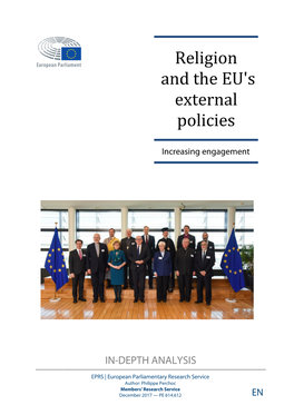 Religion and the EU's External Policies Page 1 of 36